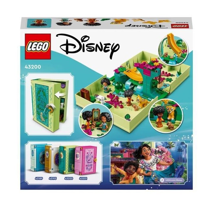 LEGO 43200 Disney Princess La Porte Magique d'Antonio, Cabane Pour Enf