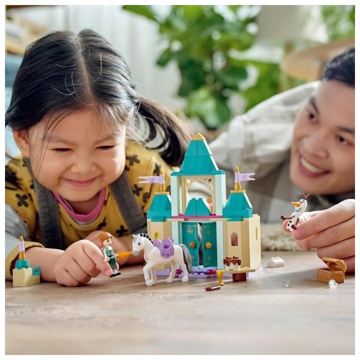 LEGO Disney Princess 43204 Les Jeux au Château d'Anna et Olaf, Jouet