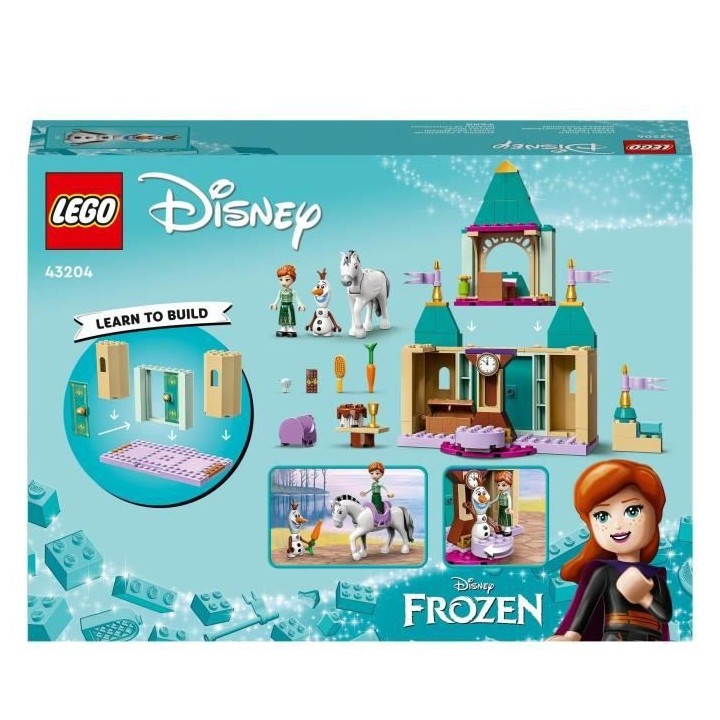 LEGO Disney Princess 43204 Les Jeux au Château d'Anna et Olaf, Jouet