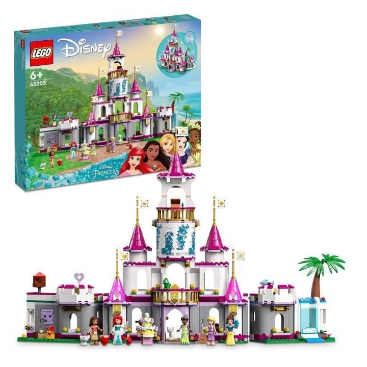 LEGO Disney Princess 43205 Aventures Épiques dans le Château, Jouet