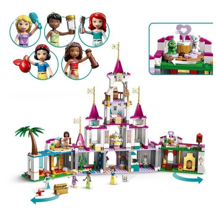 LEGO Disney Princess 43205 Aventures Épiques dans le Château, Jouet