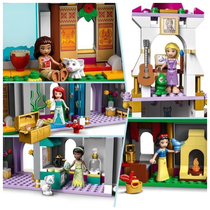 LEGO Disney Princess 43205 Aventures Épiques dans le Château, Jouet