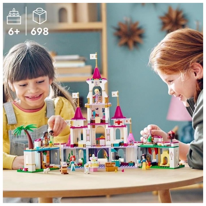 LEGO Disney Princess 43205 Aventures Épiques dans le Château, Jouet