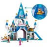 LEGO Disney Princess 43206 Le Château de Cendrillon et du Prince Charmant, Jouet des 5 Ans