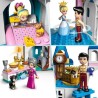 LEGO Disney Princess 43206 Le Château de Cendrillon et du Prince Charmant, Jouet des 5 Ans