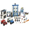 LEGO City 60246 Le commissariat de police, Jouets de Camion, Moto, Minifigurines pour Enfant Filles Garçons 6 ans et +