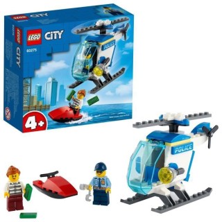 LEGO City 60275 L'Hélicoptere de la Police, Jouet avec Minifigurines,