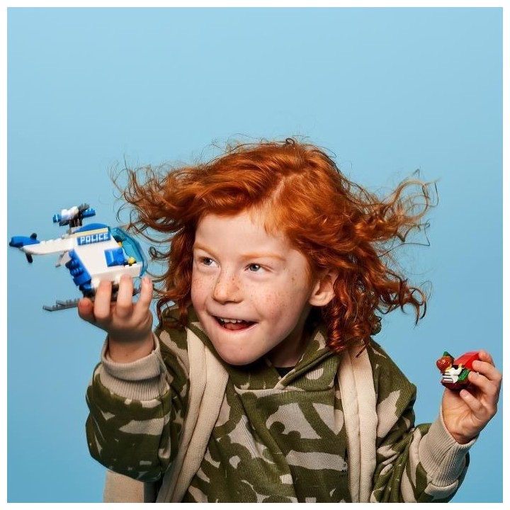 LEGO City 60275 L'Hélicoptere de la Police, Jouet avec Minifigurines,