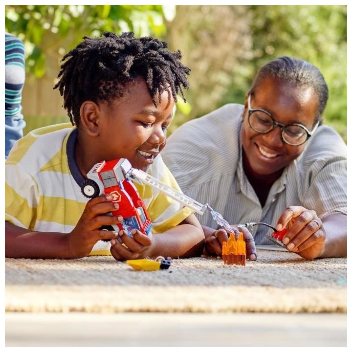 LEGO City 60280 Le Camion des Pompiers avec Échelle, Jouet Éducatif,