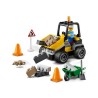 LEGO City 60284 Le Camion de Chantier, Jouet, Engin de Chantier, Chargeur Frontal, Brouette