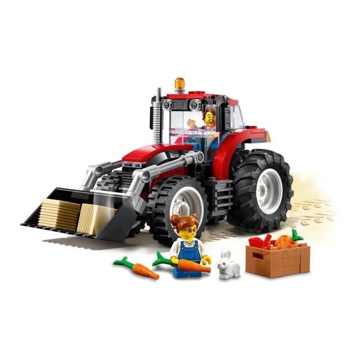 LEGO City 60287 Le Tracteur, Jouet de Construction, Animaux de la Ferm