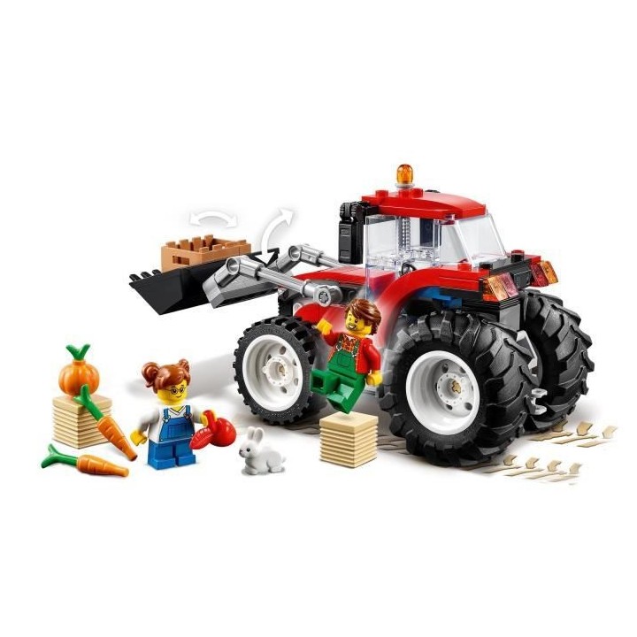 LEGO City 60287 Le Tracteur, Jouet de Construction, Animaux de la Ferm