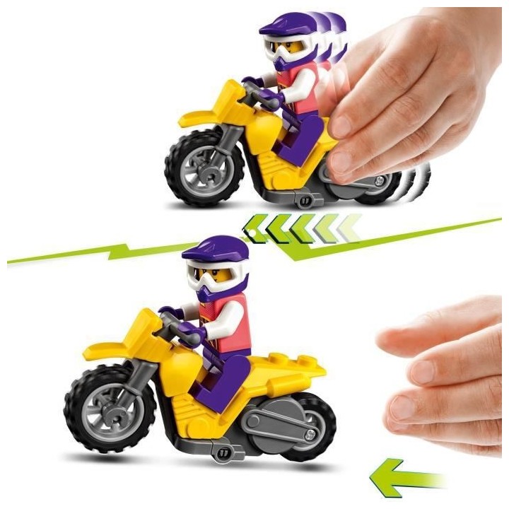 LEGO 60293 City Stuntz L'Aire d'Entraînement des Cascadeurs, Rampes,