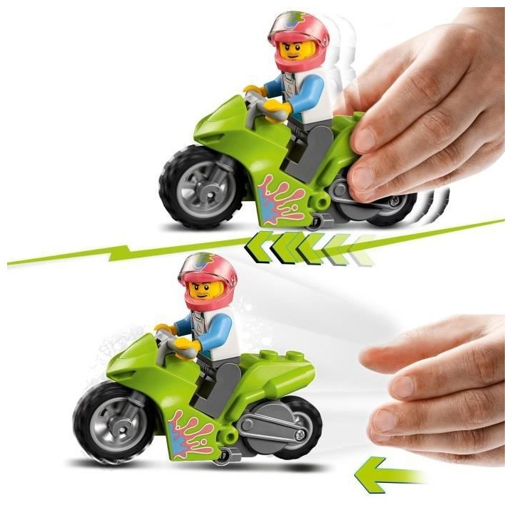 LEGO 60295 City Stuntz L'Arene de Spectacle des Cascadeurs, 2 Monster