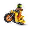 LEGO 60297 City Stuntz La Moto de Cascade Démolition, Ensemble Moto Jouet a Rétrofriction pour Enfants +5 ans avec Figurine Wa