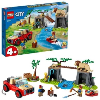 LEGO 60301 City Wildlife Le tout-terrain de sauvetage des animaux sauv