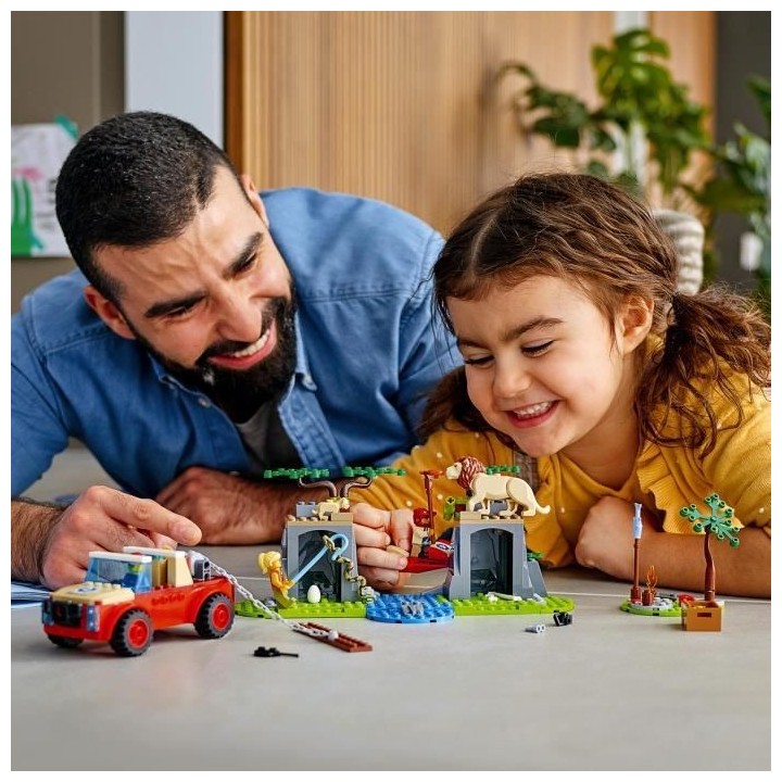 LEGO 60301 City Wildlife Le tout-terrain de sauvetage des animaux sauv