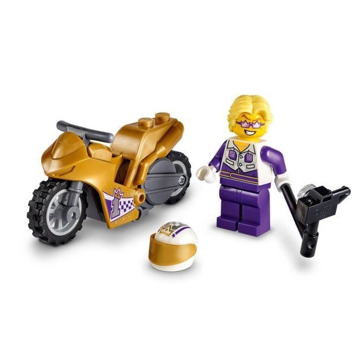 LEGO 60309 City Stuntz La Moto De Cascade Selfie, Jouet De Cascadeur a