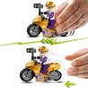 LEGO 60309 City Stuntz La Moto De Cascade Selfie, Jouet De Cascadeur a Rétrofriction Pour Enfants Des 5 Ans, Avec Perche Selfie