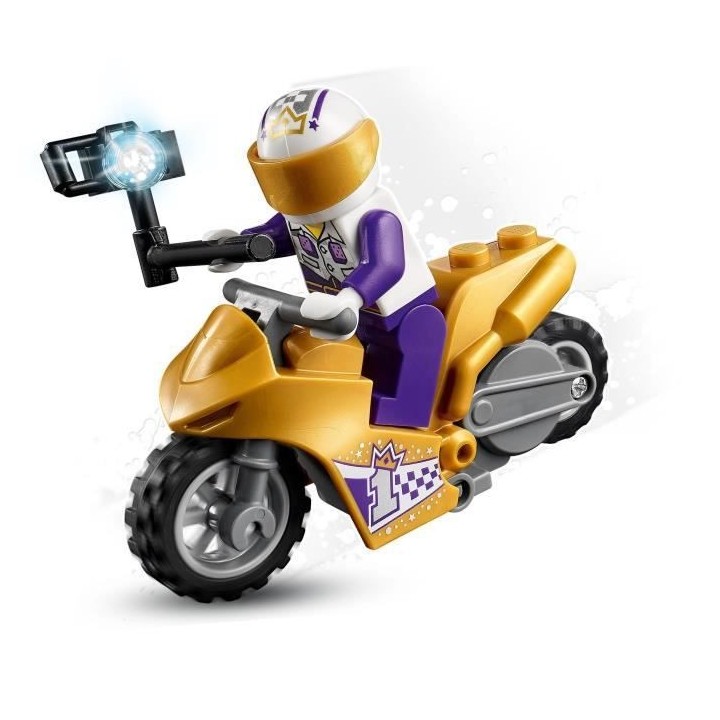 LEGO 60309 City Stuntz La Moto De Cascade Selfie, Jouet De Cascadeur a