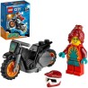 LEGO 60311 City Stuntz La Moto De Cascade De Feu a Rétrofriction Avec Minifigure Cascadeur, Jouet Pour Enfants Des 5 Ans