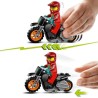 LEGO 60311 City Stuntz La Moto De Cascade De Feu a Rétrofriction Avec Minifigure Cascadeur, Jouet Pour Enfants Des 5 Ans