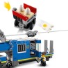 LEGO 60315 City Le Camion de Commandement Mobile de La Police, Jouet Aventures avec Tracteur, Drone et 4 Minifigures