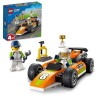 LEGO 60322 City Great Vehicles La Voiture de Course, Jouets Créatifs Style Formule 1 pour Enfants +4 Ans, avec Minifigures