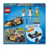 LEGO 60322 City Great Vehicles La Voiture de Course, Jouets Créatifs Style Formule 1 pour Enfants +4 Ans, avec Minifigures