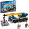 LEGO 60324 City Great Vehicles La Grue Mobile Set de Véhicules de Construction, Camion Jouet pour Filles et Garçons des 7 ans