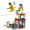 LEGO 60328 City Le Poste De Secours sur La Plage, Jouet de Construction, Quad et Plaque Route, Cadeau pour Enfants +5 Ans