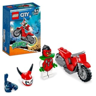 LEGO 60332 City Stuntz La Moto de Cascade du Scorpion Téméraire, Jou