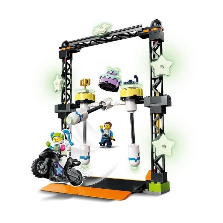 LEGO 60341 City Stuntz Le Défi de Cascade : Les Balanciers, Jouet Mot