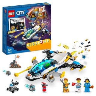 LEGO City 60354 Missions d'Exploration Spatiale sur Mars, Jouet Constr