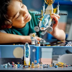 LEGO City 60354 Missions d'Exploration Spatiale sur Mars, Jouet Construction Interactif