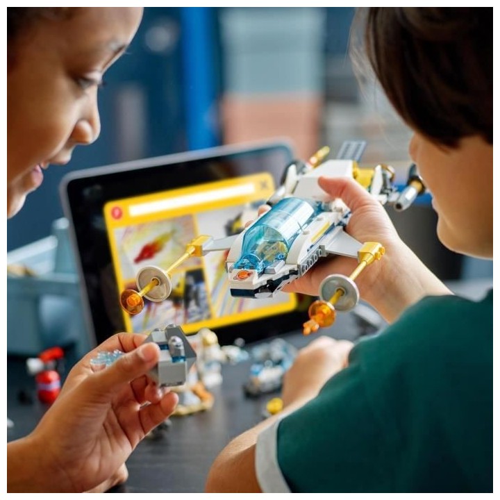 LEGO City 60354 Missions d'Exploration Spatiale sur Mars, Jouet Constr