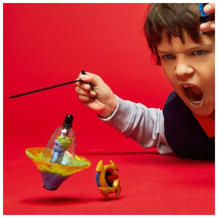 LEGO Ninjago 70690 L'Entraînement Ninja Spinjitzu de Jay, Toupie Pour