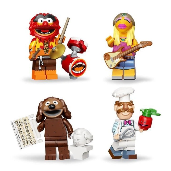 LEGO 71033 Minifigures Les Muppets Show avec Kermit la Grenouille, Elm