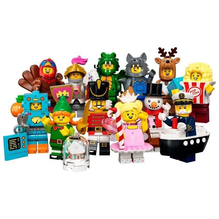 LEGO Minifigurines 71036 Série 23, Lot de 6, Sachet Édition Limitée