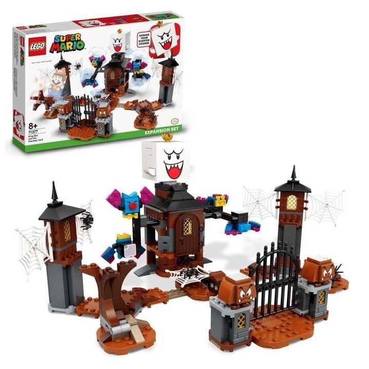 LEGO Super Mario™ 71377 Ensemble d'extension Le jardin hanté du Roi