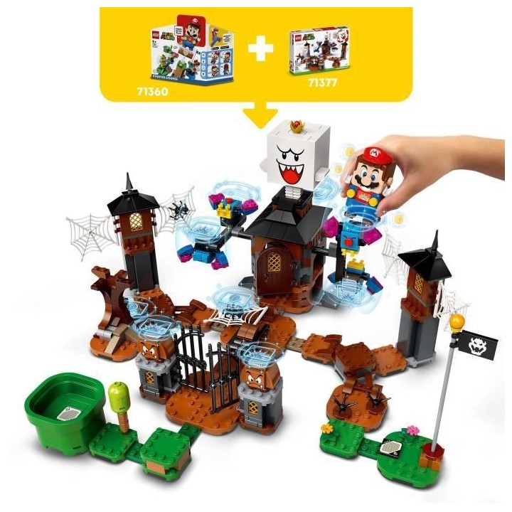 LEGO Super Mario™ 71377 Ensemble d'extension Le jardin hanté du Roi
