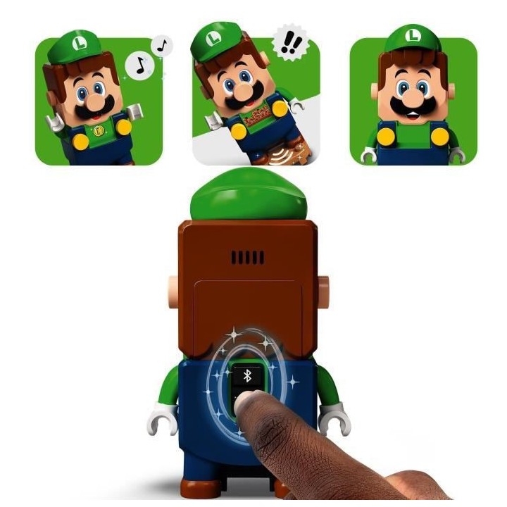 LEGO 71387 Super Mario Pack de Démarrage Les Aventures de Luigi, Jeu