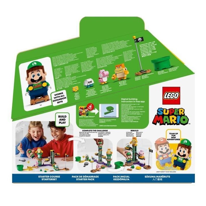 LEGO 71387 Super Mario Pack de Démarrage Les Aventures de Luigi, Jeu