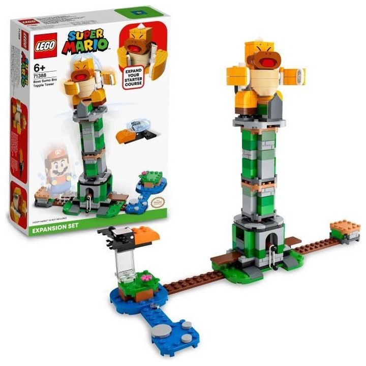 LEGO 71388 Super Mario Ensemble d'Extension La Tour Infernale du Boss