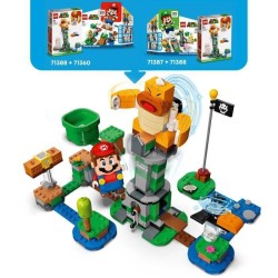 LEGO 71388 Super Mario Ensemble d'Extension La Tour Infernale du Boss Frere Sumo, Jouet Enfant 6 ans, Jouet a Collectionner