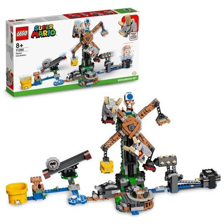 LEGO 71390 Super Mario Ensemble d'extension La destruction des Reznors