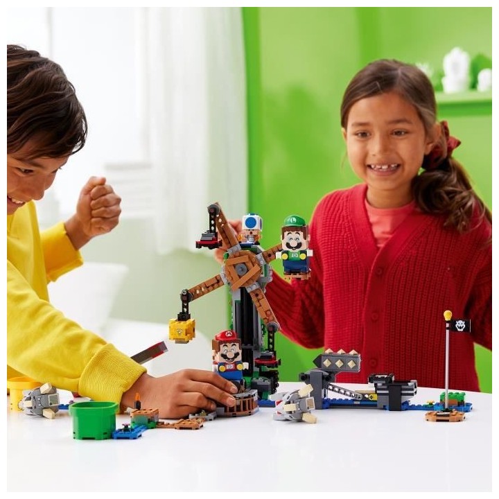 LEGO 71390 Super Mario Ensemble d'extension La destruction des Reznors