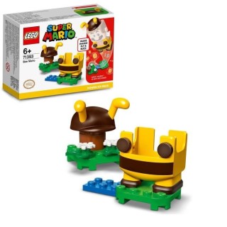 LEGO 71393 Super Mario Pack de Puissance Mario Abeille, Costume pour J