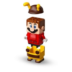 LEGO 71393 Super Mario Pack de Puissance Mario Abeille, Costume pour Jouet a Collectionner