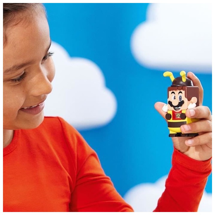 LEGO 71393 Super Mario Pack de Puissance Mario Abeille, Costume pour J